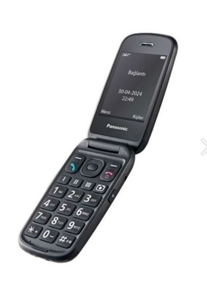 Panasonic KX-TU550 4G Tuşlu Cep Telefonu Siyah (Panasonic Türkiye Garantili)