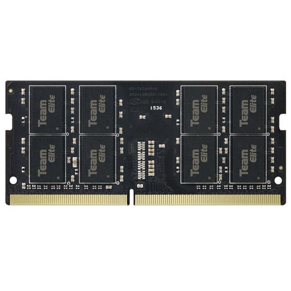 Team Elite 8 GB 1 x 8GB 3200 MHz CL 22 DDR4 Notebook Sodimm Ram (TED48G3200C22-S01)