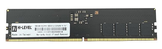 Hi-Level DDR5 16 GB 4800 MHz CL40 HLV-PC38400D5-16G