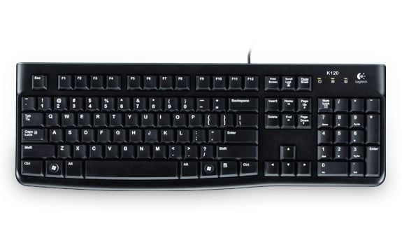 Logitech K120 Klavye Q TR Siyah 920-002505