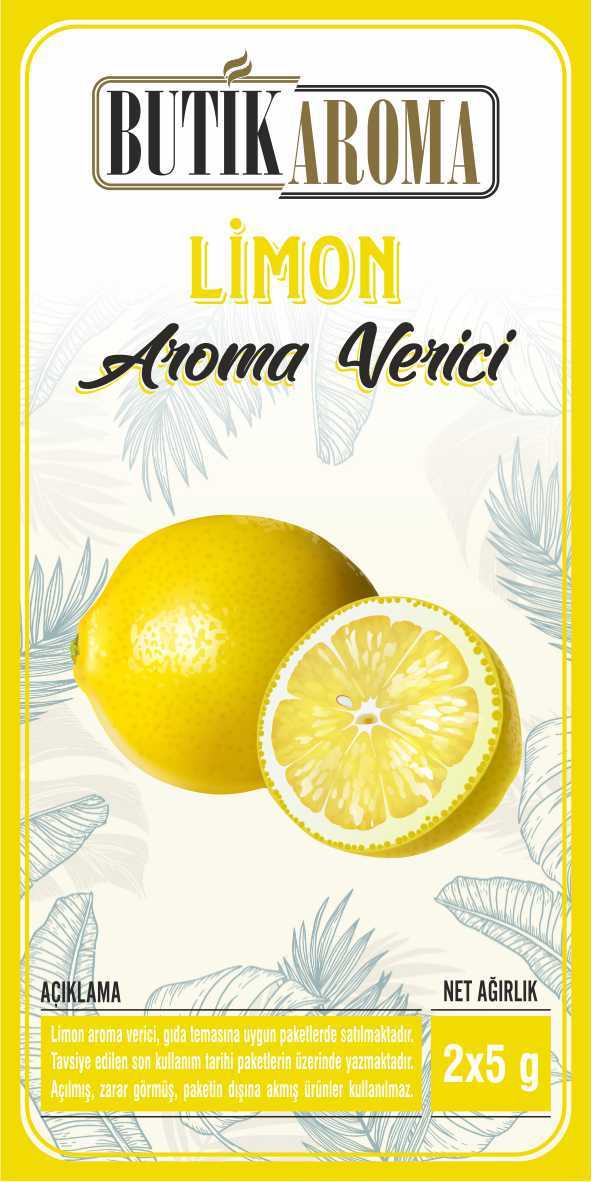 Limon Aroması - 10g (2x5g Paket)