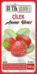 Çilek Aroması - 10g (2x5g Paket)