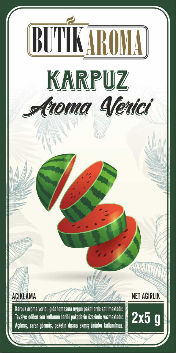 Karpuz Aroması - 10g (2x5g Paket)