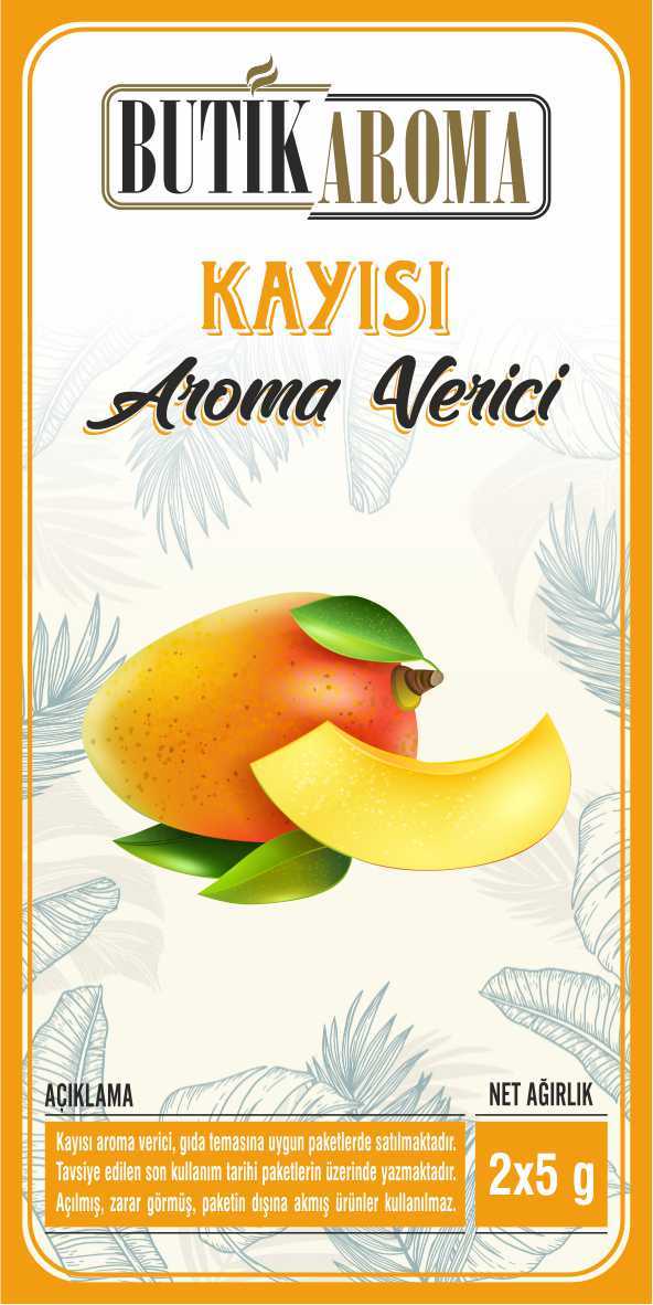 Kayısı Aroması - 10g (2x5g Paket)