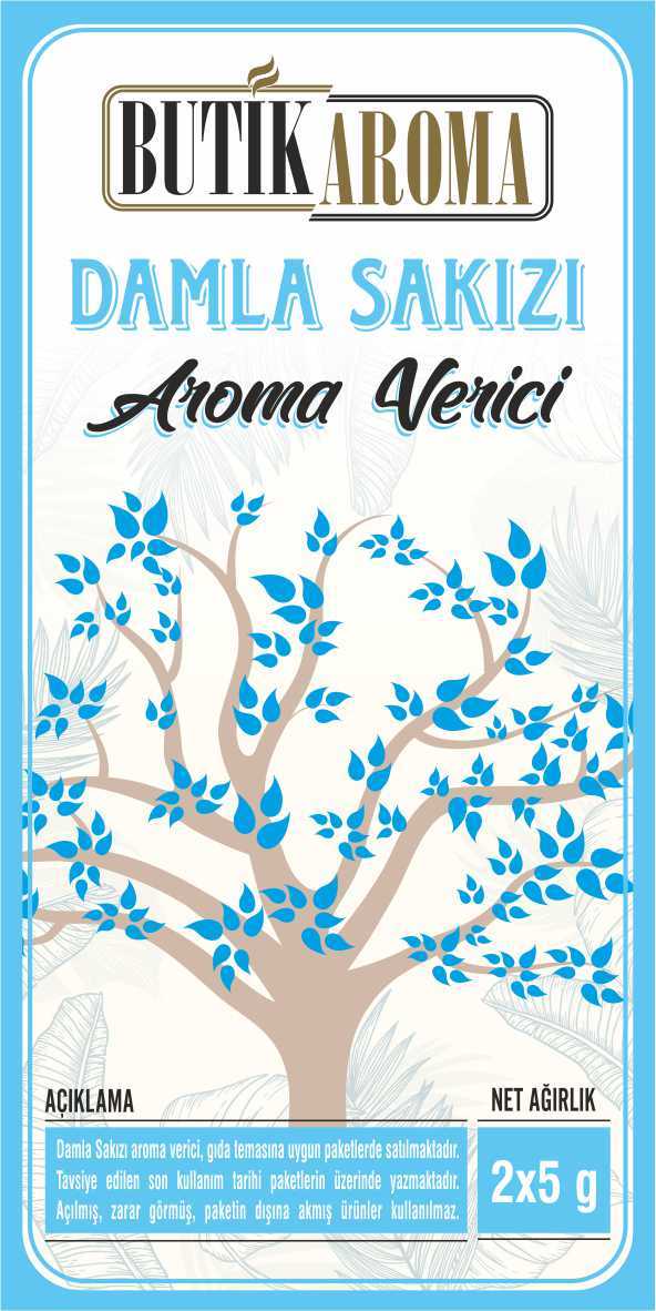 Damla Sakızı Aroması - 10g (2x5g Paket)