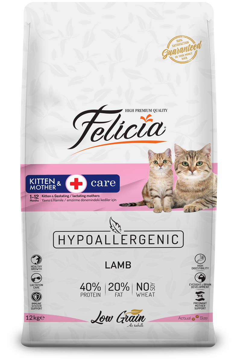 Felicia Kuzulu Yavru Kedi Maması 1 KG (Bölünmüş)