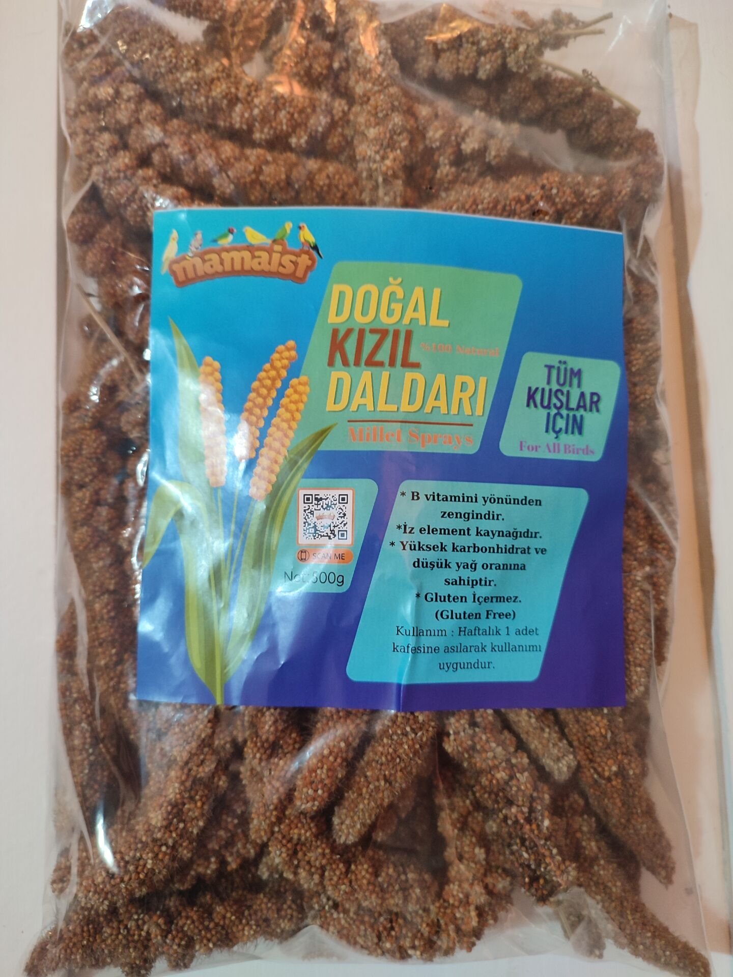 Mamaist Kızıl Daldarı Birinci Sınıf 500 Gr (Bölünmüş)