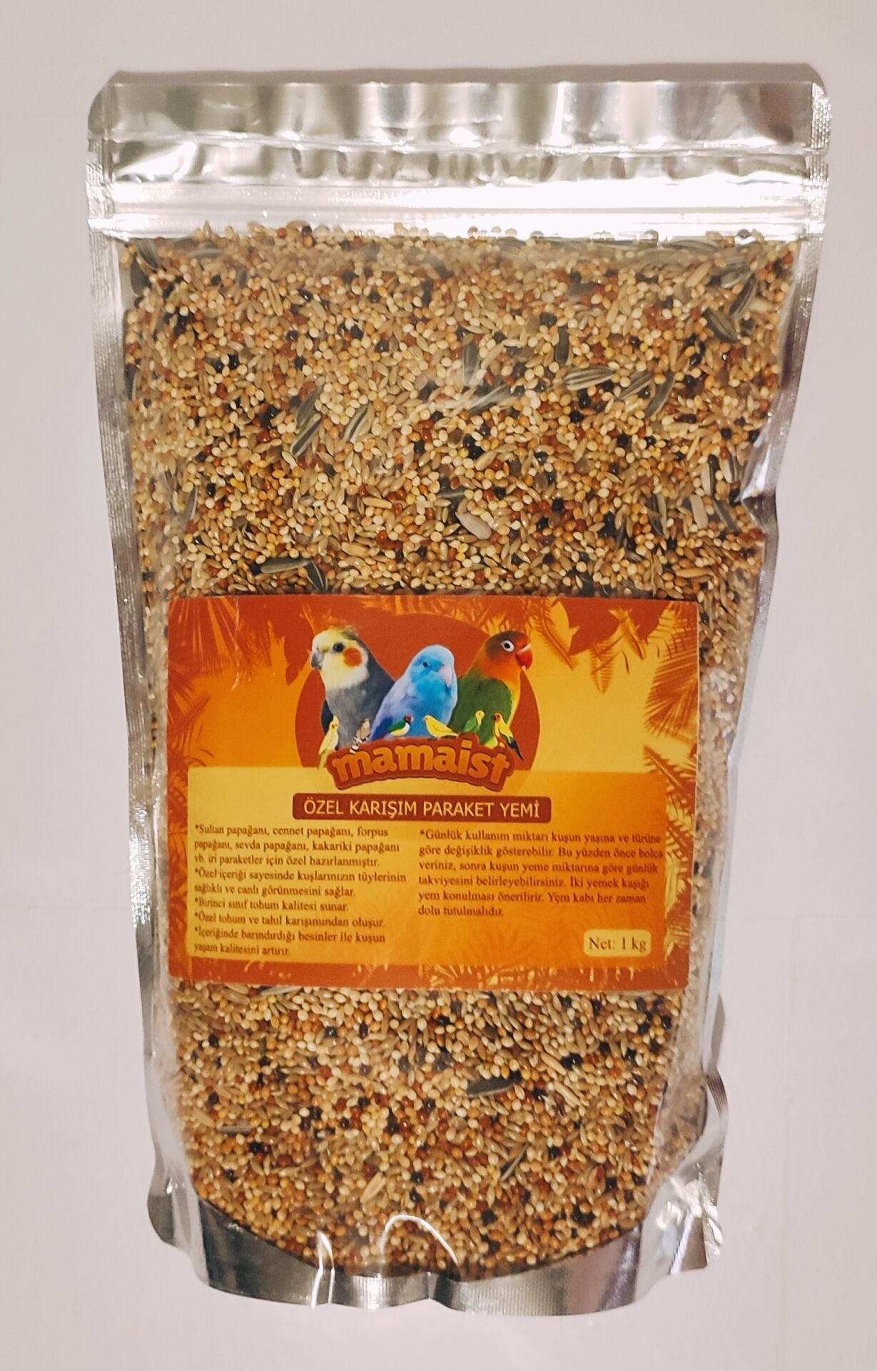 Mamaist Paraket Yemi 500 GR (Bölünmüş)