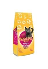 Econature Tavuklu Yetişkin Kedi Maması 1 KG (Bölünmüş)