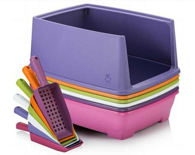 Petwork Relax Yarım Kapalı Kedi Tuvaleti