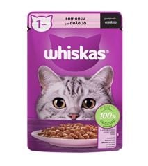 Whiskas Somonlu Pounch 85 Gr Kedi Yaş Maması