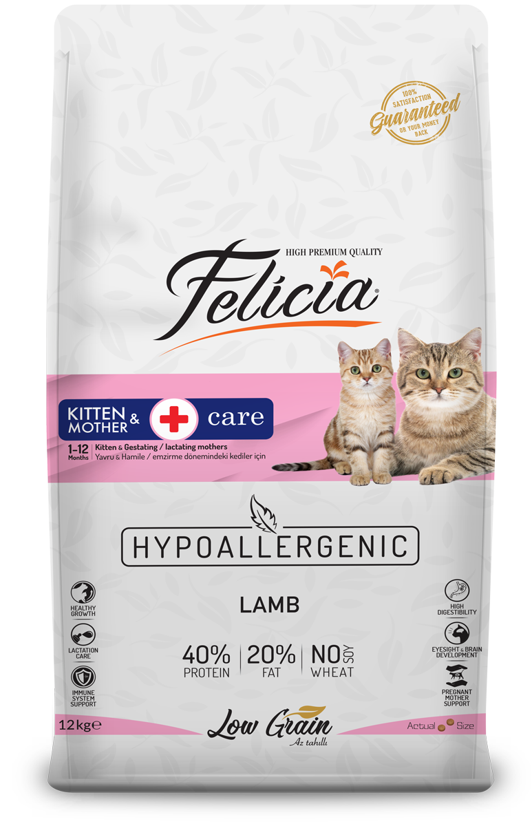 Felicia Kuzulu Yavru Kedi Maması 12 KG Çuval