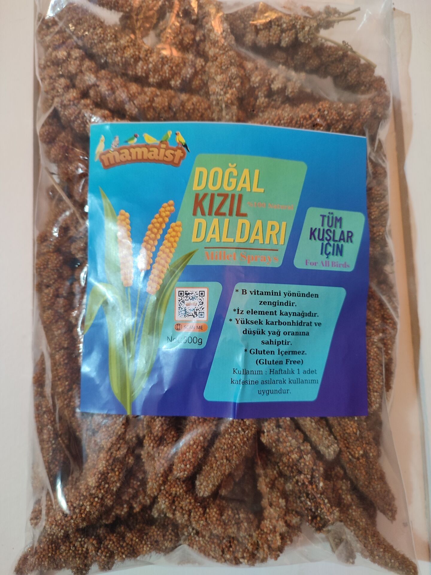 Mamaist Kızıl Daldarı Birinci Sınıf 250 Gr (Bölünmüş)