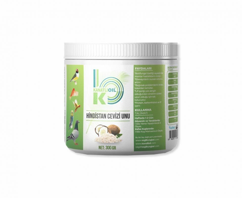 Kanatlıoil Hindistan Cevizi Unu 25 GR (Bölünmüş)