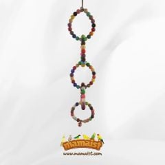Mamaist Boncuklu Halka Kuş Oyuncağı