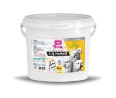 Hobi Tüm Kuşlar İçin Kuş Maması 5 KG Kova