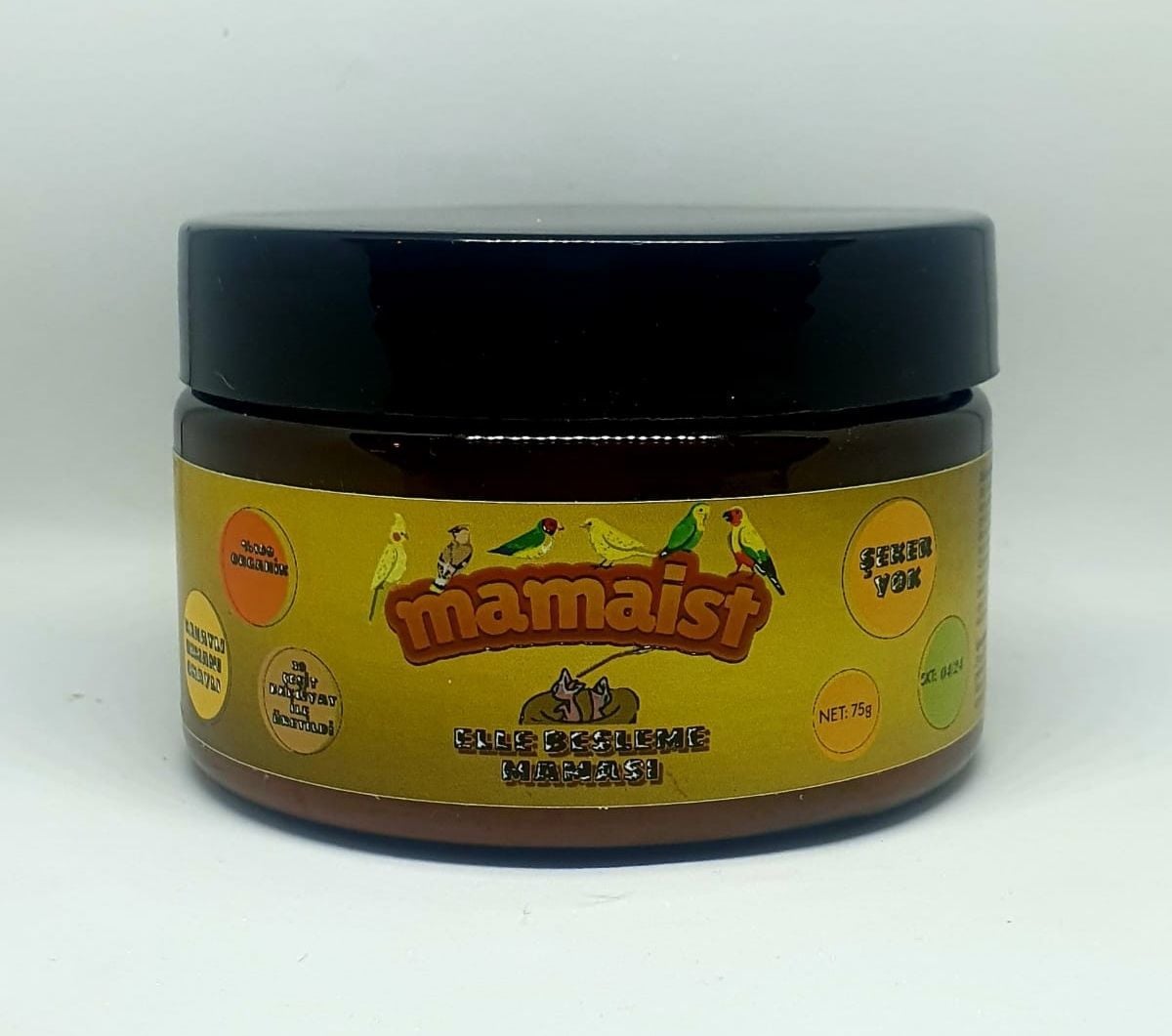 Mamaist Tüm Kuşlar İçin Besleme Ve Yoğun Bakım Maması 500 GR