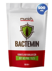 Munich Vet Bactemin Kanatlılar İçin Bit Pire Tozu 100 GR (Bölünmüş)