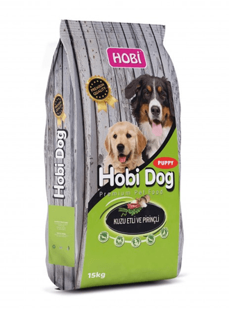 Hobi Hobidog Kuzu Etli Yavru Köpek Maması 15kg