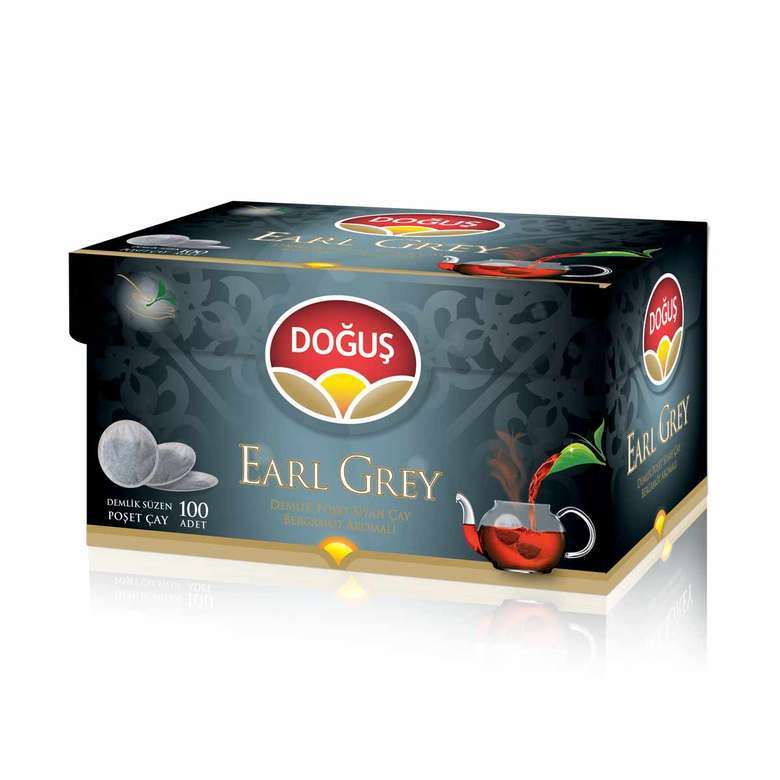 Earl Grey Tea Pot Bags Turkish Tea , 100 teabags