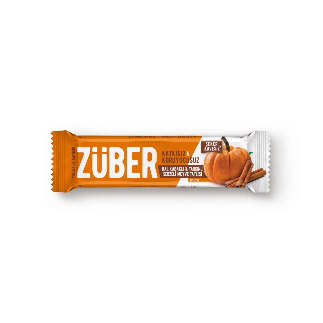 Züber Pumpkin & Cinnamon Vegetable Bar 35g, 3 pack