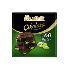 Dark Chocolate Square with Pistachio