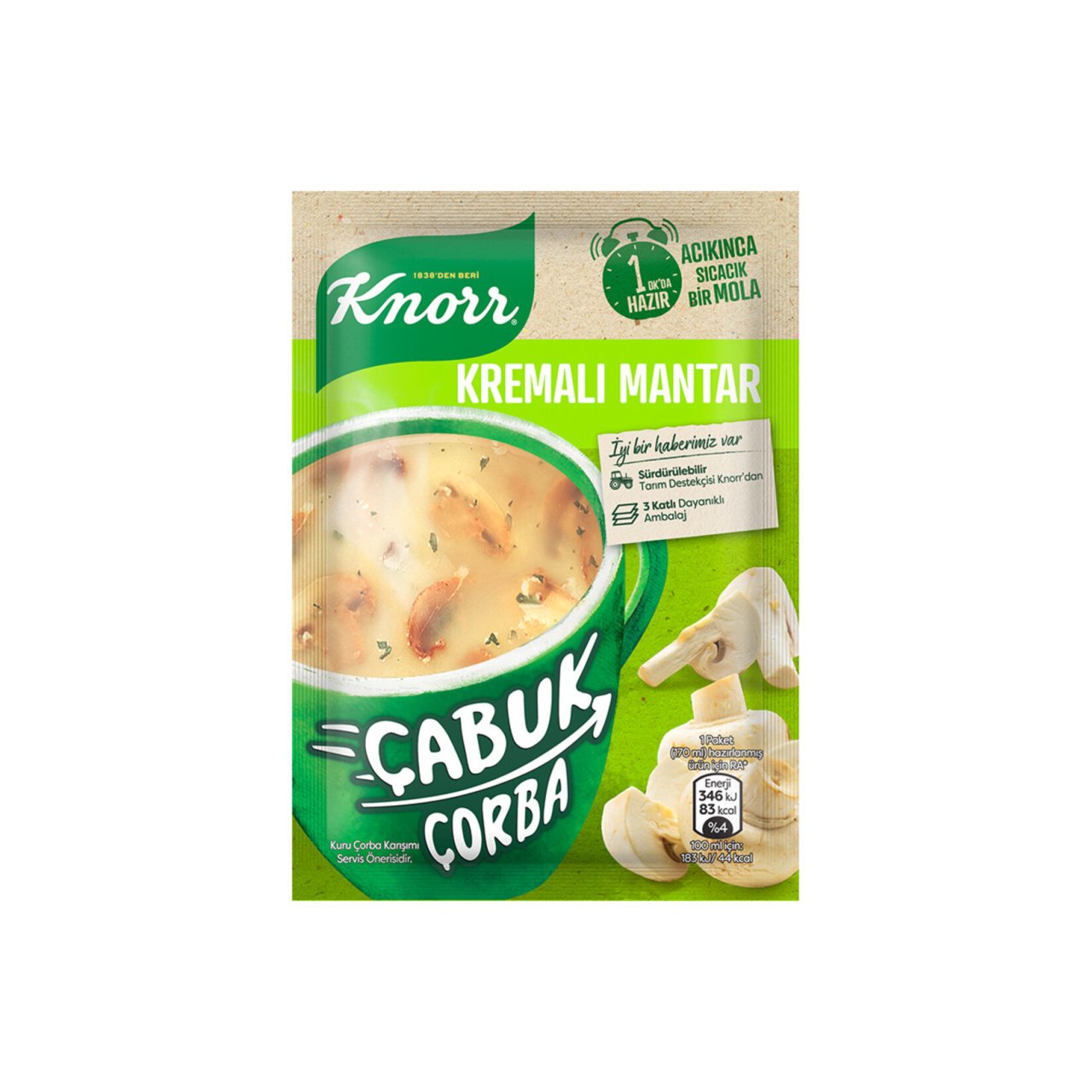 Knorr Quick Soup Cream of Mushroom 19 G