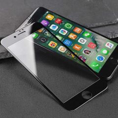 Huramarketing NANO Cam İPHONE 7 Plus Black Siyah Kırılmaz Cam Ekran Koruyucu