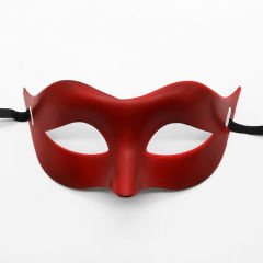 Huramarketing Parti Aksesuar Kırmızı Renk Kostüm Partisi Venedik Balo Maskesi