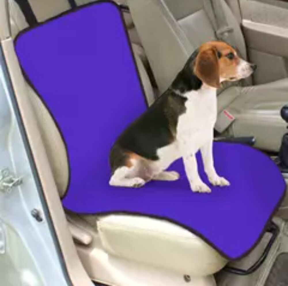 Huramarketing Kedi Köpek Evcil Hayvan Tekli Araç Koltuk Kılıfı Mavi