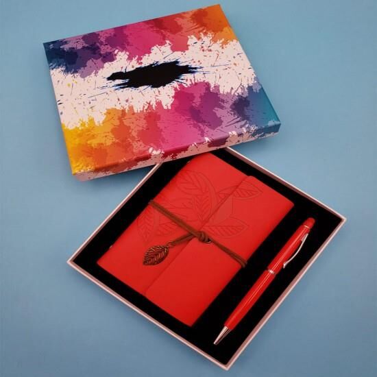 Huramarketing Kalem Defter Hediyelik Set Dekoratif Hediyelik