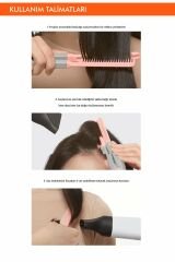 Huramarketing Saçlara Kolay Şekil Veren Saç Kurutma Fırçası