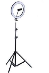 Huramarketing Selfie Led Işık 10inç Youtube,Makyaj,Kuaför 26cm-2m Stand