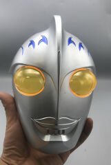 Huramarketing Parti Aksesuar Cadılar Bayramı Pörtlek Göz Camlı Uzaylı Maskesi - Robot Maskesi 24x16 cm