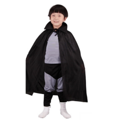 Huramarketing Siyah Renk Yakalı Çocuk Pelerin 90 cm