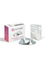 Silverette® Orijinal Gümüş Göğüs Ucu Koruyucu Kapakları Standart Beden