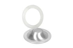 O-Feel Medikal Silikon Halka+ Silverette® Gümüş Göğüs Ucu Koruma Kapakları Standart Ürün
