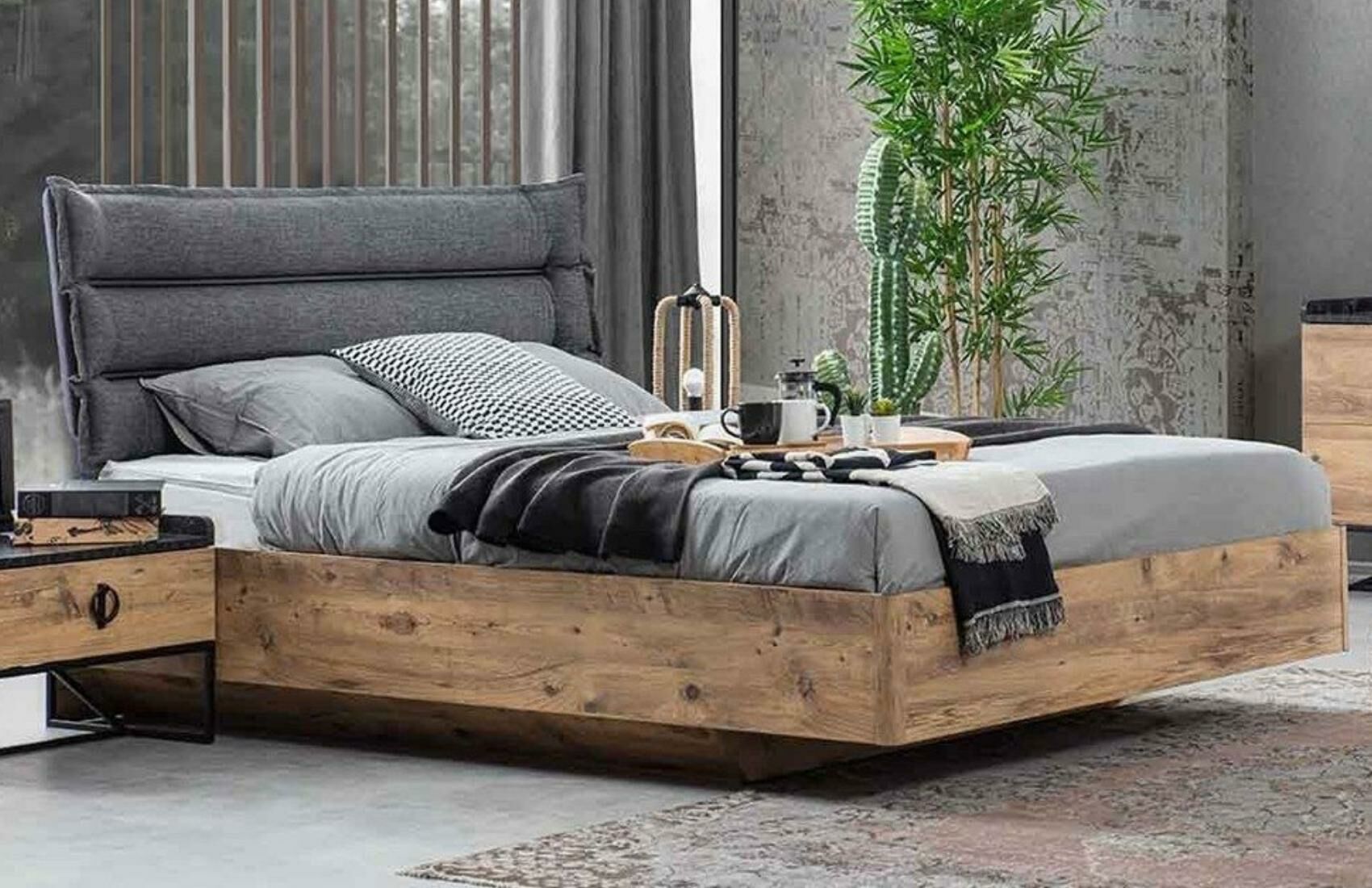 Loft Bazalı Karyola 180*200