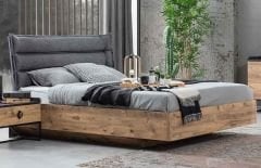 Loft Bazalı Karyola 160*200