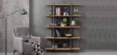 Loft Kitaplık Ahşap