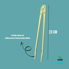 Düz Uçlu 23 Cm Profesyonel Plastik,Bitki Dikim Cımbızı