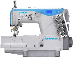 Jack W4-UTL-D-I-01GBX356 İplik Kesicili Etek Reçme Makinası Havalı