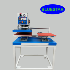 Bluestar Transfer Baskı Presi 40×50 cm Otomatik Kumaşa Baskı Makinesi