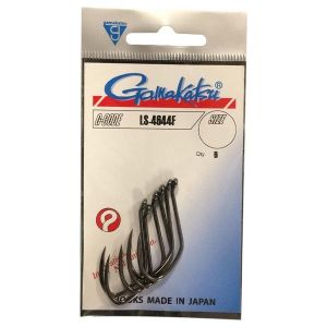 GAMAKATSU LS-4644F Siyah No:4/0 Olta İğnesi 1/6