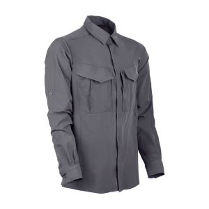 VAV Uzun Kol Gömlek Tacflex-03 - Füme - XXL
