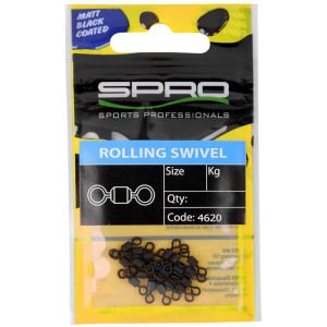 SPRO SPRO MATTE BLACK ROLLING Fırdöndü