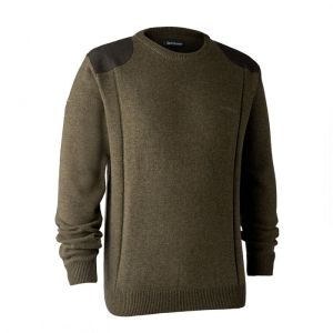 DEERHUNTER Sheffield Knit Yeşil Kazak L