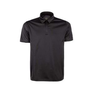 VAV Vlac-01 Polo Yaka Tişört Siyah XXL