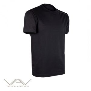 VAV Baseti-03 Yuvarlak Yaka Tişört Siyah 4XL