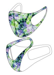 BLACKSPADE Çocuk Koruyucu Maske Renkli Desen S2